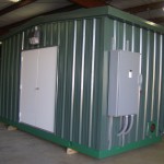 Prefabricated building interior
